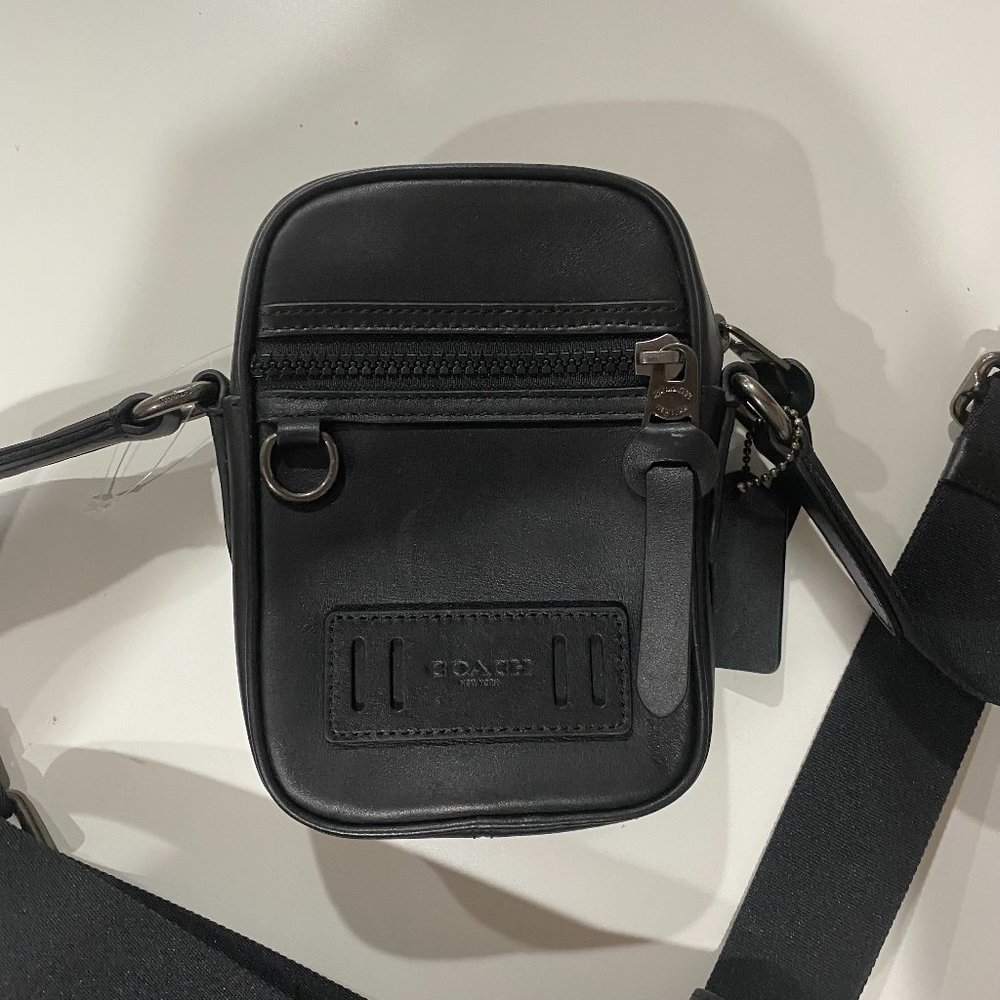 Men's Coach Cross-body Messenger Bag